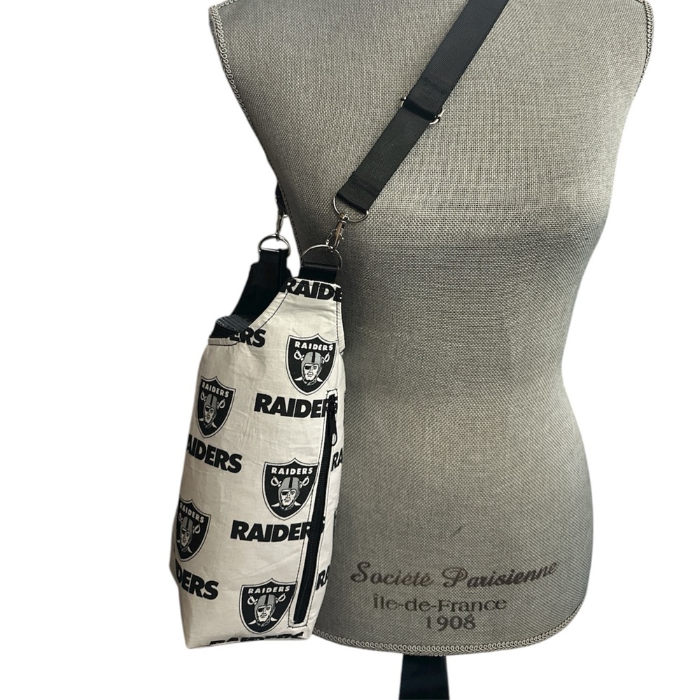 Raiders Logo Crossbody Bag